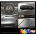 APA matte metallisierte silberne Klebefolie made in Italy Car