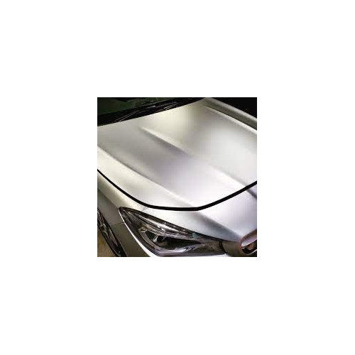 APA matte metallisierte silberne Klebefolie made in Italy Car