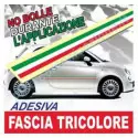 Fascia adesiva tricolore bandiera Italia in 5 misure a scelta