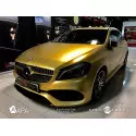 Película adhesiva metálica mate oro APA made in Italy car
