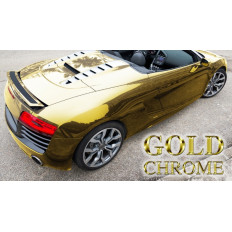 APA gold chrome mirror effect adhesive film made in Italy car 2