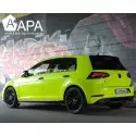 APA glänzende fluoreszierend gelbe Klebefolie made in Italy Car