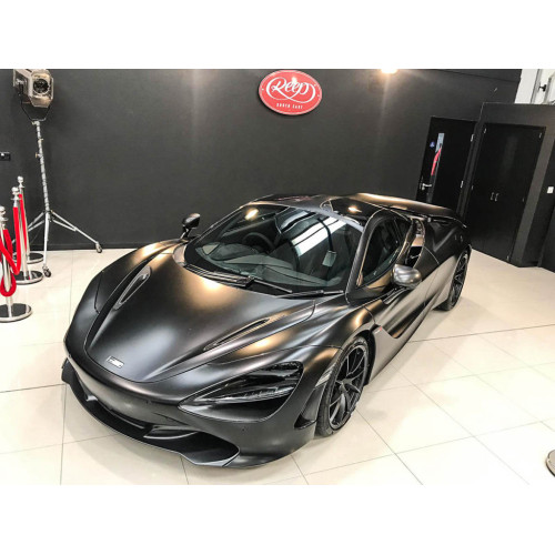 Satin transparent vinyl PU film for painting protection of