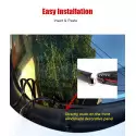 4M adhesive rubber seal for front and rear windshield exterior