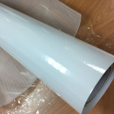 6D High Gloss Black Carbon Fiber Car Wrap decorative film Best