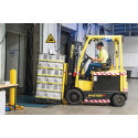 Señales adhesivas ISO 7010 "Paso de carros" - W014 Mejor