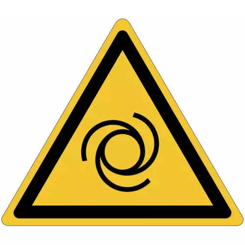 Cartelli adesivi ISO 7010 "Macchina ad avviamento automatico" -