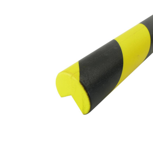 Stoßschutz aus Gummi für Regale und Ablagen mit L-Schnitt