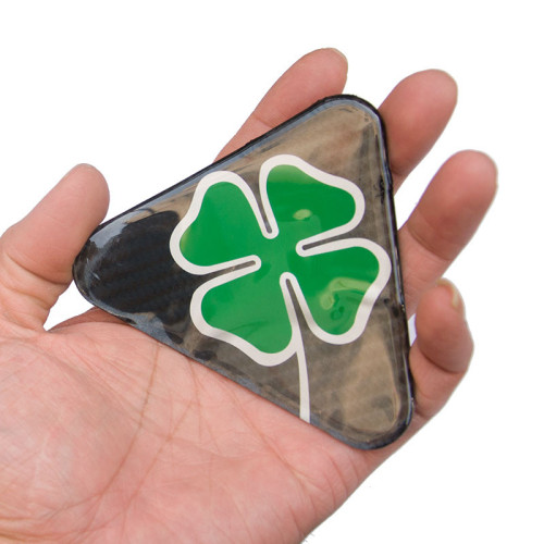 Paar Harzaufkleber für Kotflügel Quadrifoglio für Alfa Romeo