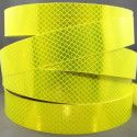 Nastro adesivo rifrangente giallo fluorescente ad alta