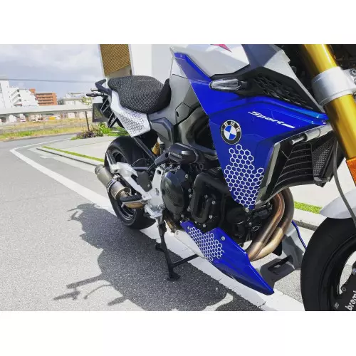 Calcomanías de pegatinas de nido de abeja para coches de moto