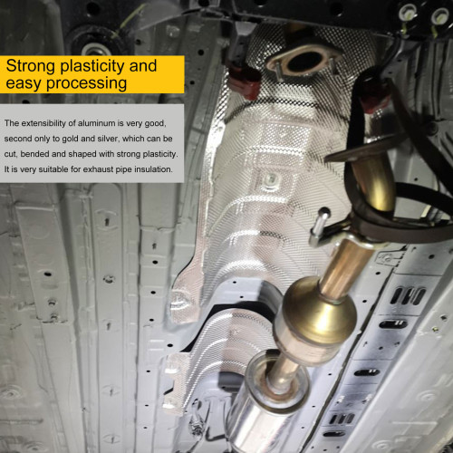 Pannello termico in alluminio goffrato parafiamma Miglior Prezzo