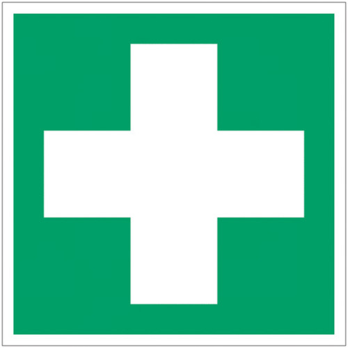 Panneau adhésif ISO 7010 "Premiers Secours" - E003 Vente en