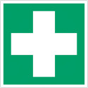 Panneau adhésif ISO 7010 "Premiers Secours" - E003 Vente en