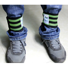 2 Bandes réfléchissantes avec fermeture à glissiére pour la 2