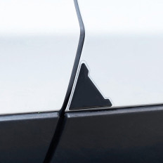 90° Eckschutz für Autotür universell selbstklebendes Silikon 2