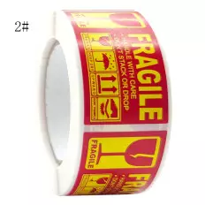 Adhesive packing tape with "FRAGILE" labels 250 pcs Best Price