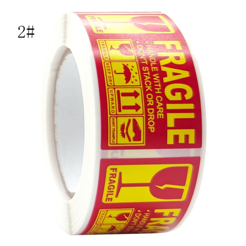 Klebeband für Pakete mit „FRAGILE“-Etiketten 250 Stück Bester