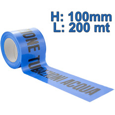 Fita de sinalização TUBO DE ÁGUA para obras rodoviárias Melhor