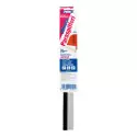 Adhesive rigid PVC door draft stopper rod with brushes Best