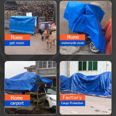 Telone di Copertura occhiellato antistrappo rinforzato bicolore 2