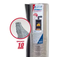 10mm extra thick heat-reflective panel for stoves and radiators