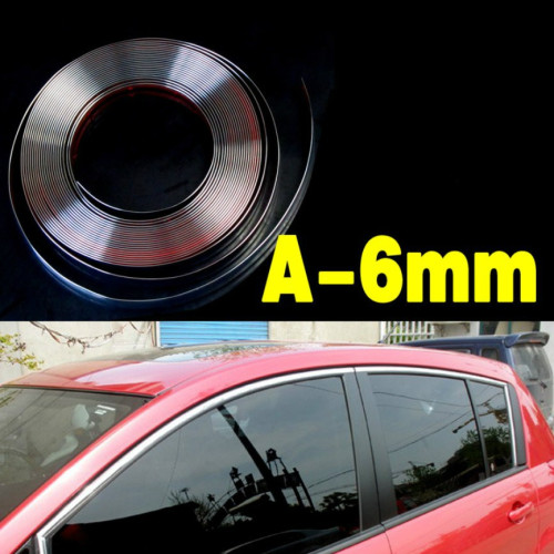 Banda cromada protectora para portera de coche Mejor precio