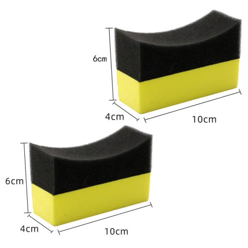 2 "U" shaped brushes for cleaning and washing tires Best Price
