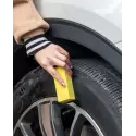 2 cepillos en forma de "U" para limpieza y lavado de neumáticos