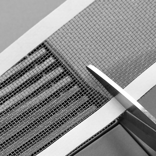 Filtro de ducha para cabellos desechable en cinta adhesiva 70mm