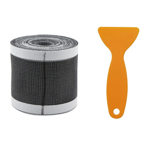 Filtro de ducha para cabellos desechable en cinta adhesiva 70mm