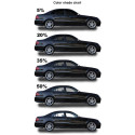 ABG approved film darkening Auto Glasses Black Shade series of