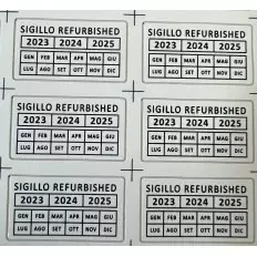 Sellos adhesivos anti manipulación con precinto de seguridad