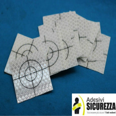 Autocollants réfléchissants avec croix de cible – 20 pièces 2