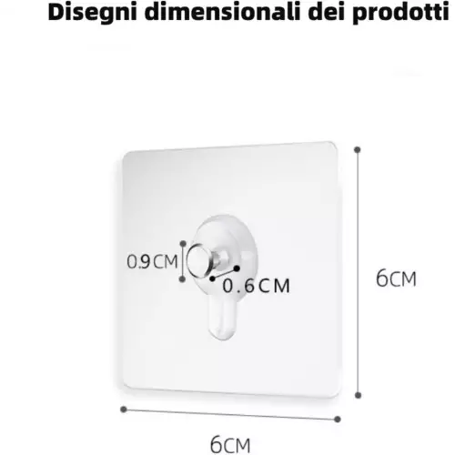 20 Ganci Adesivi Appendi Quadri Senza Chiodi da parete Miglior