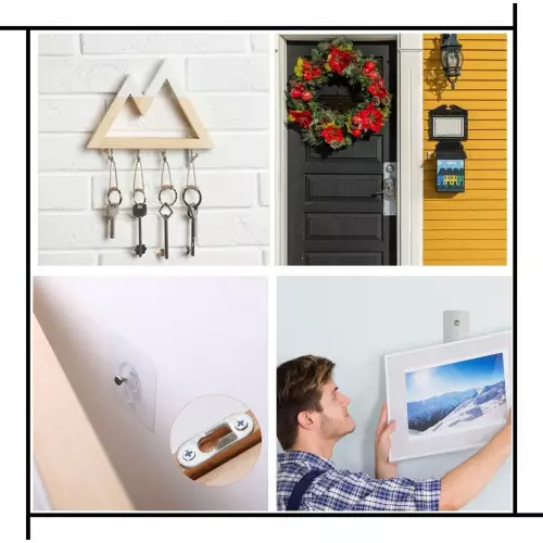 20 Ganci Adesivi Appendi Quadri Senza Chiodi da parete Miglior