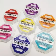 10 indicadores de impacto vertical bidireccional Shockwatch 2