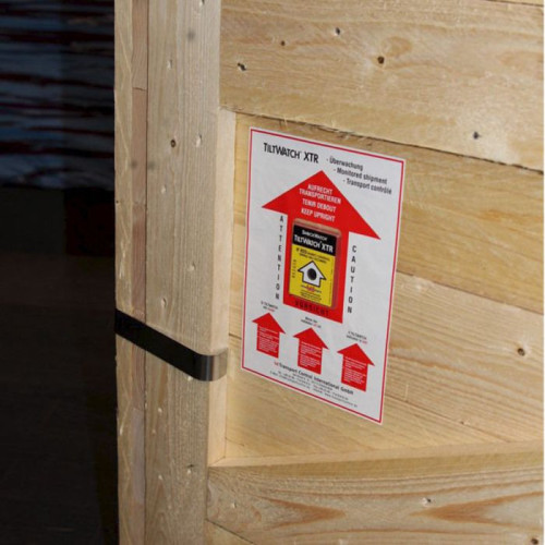 TiltWatch XTR Neigungsindikator-Etikett Packung mit 10 Stück