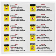 TiltWatch XTR tilt indicator label pack of 10 pcs Best Price 2