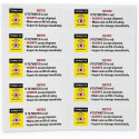 TiltWatch XTR tilt indicator label pack of 10 pcs Best Price