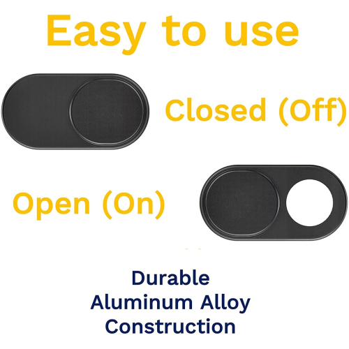 Cache webcam pour MacBook, ordinateur portable, iMac, iPad, PC