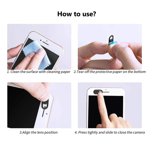 Webcam-Abdeckung für MacBook, Laptop, iMac, iPad, PC, iPhone