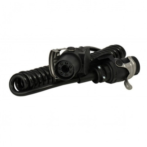 Câble spiralé TPU 3,5 LL 24V 2xEBS Système de freinage