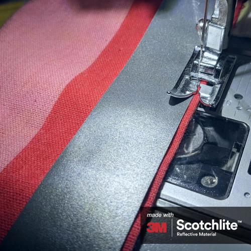 3M™ 8906 high visibility silver reflective fabric sew on tape -