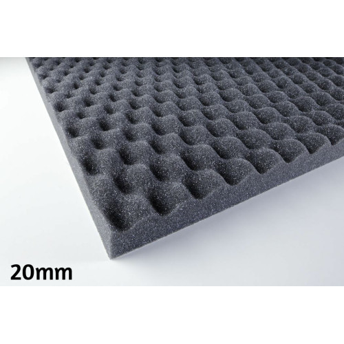 20mm Polyurethan-Noppenschaum Industrie-Schallschutzplatten 30