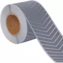 Cinta Adhesiva Reflectante plateada termo soldable en mini