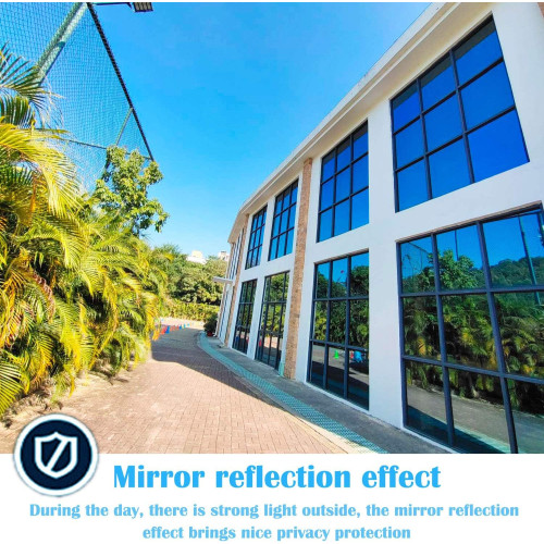Silver Reflective Window Film, mirror effect Best Price, shop