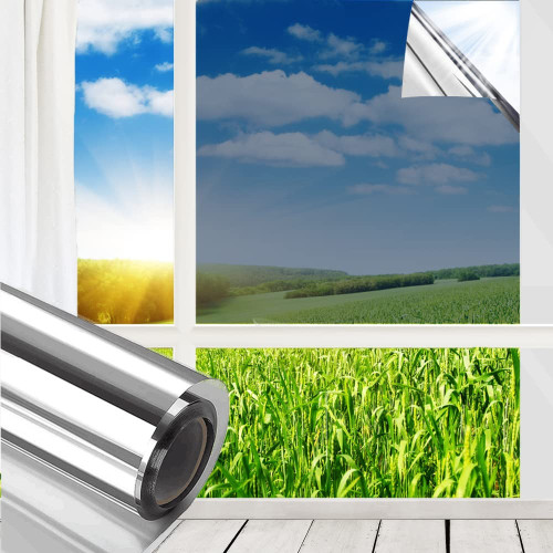 Silver Reflective Window Film, mirror effect Best Price, shop
