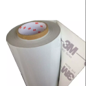 Cinta adhesiva reflectante en vinilo blanca de la marca 3M