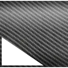 Película adhesiva 3D efecto carbono plateado APA made in Italy